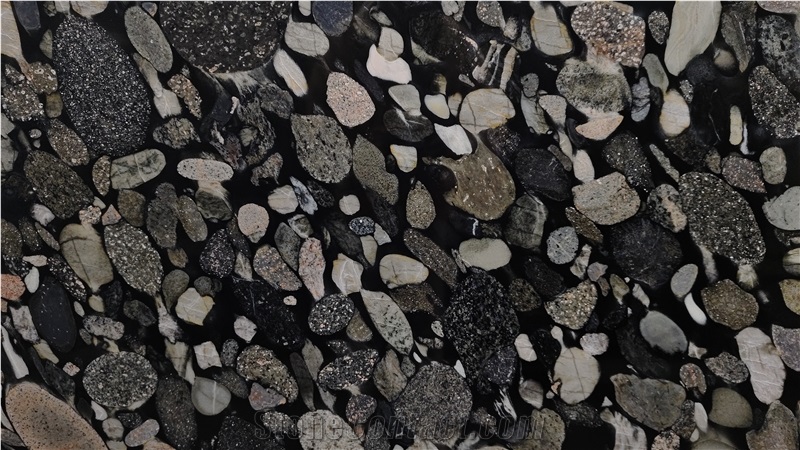 Black Marinace Granite Slabs For Luxury Interior Decoration