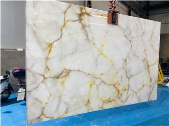 Cristallo Extra White Quartzite Polished Slabs