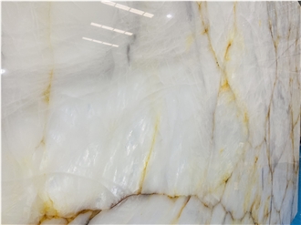 Cristallo Extra White Quartzite Polished Slabs