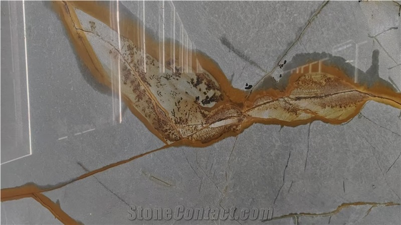 Deep Blue Quartzite Slabs