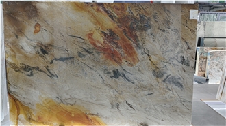 Impression Rainbow Quartzite Slabs Impression Rainbow Quartzite Slabs