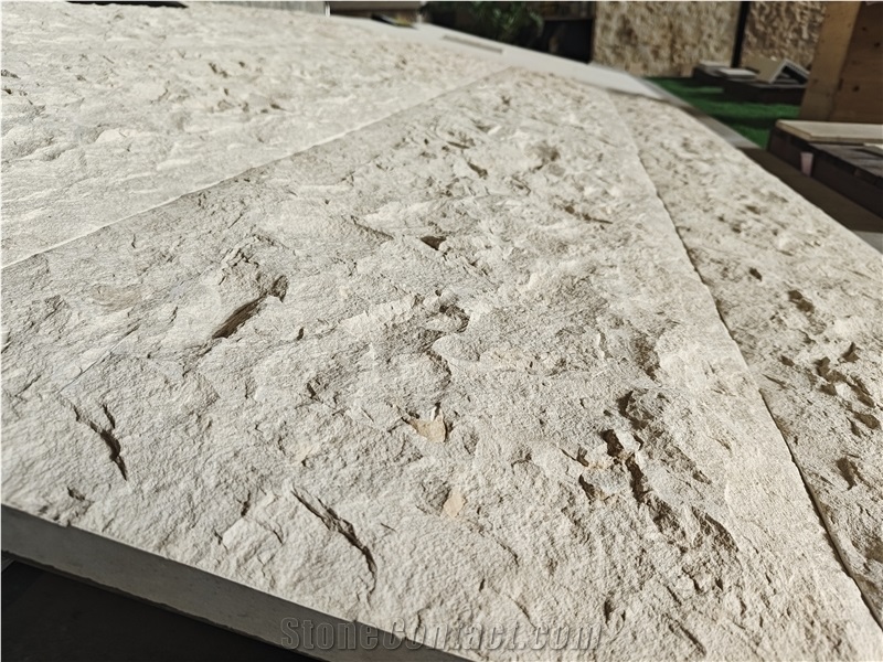 Jura Beige Limestone Slabs Matte Surface 25Mm Thick