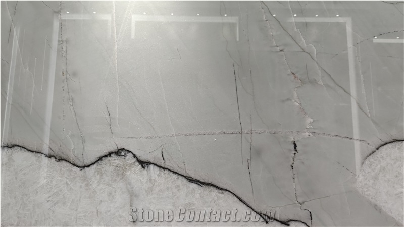 Laguna Crystal Quartzite Slabs For Accent Wall Decor