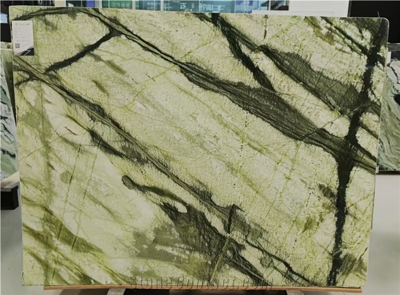 Mint Green Marble Slabs Polished Surface 20MM