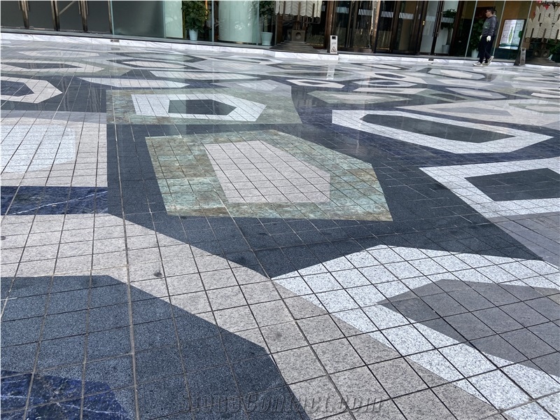 Multiple Color Luxury Granite Tiles