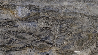 Nero Picasso Granite Slabs Polished Surface