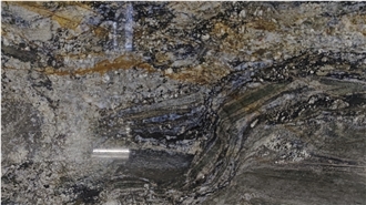 Nero Picasso Granite Slabs Polished Surface