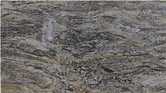 Nero Picasso Granite Slabs Polished Surface
