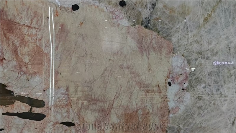 Pandora White Granite Slabs Polished Surface 20MM