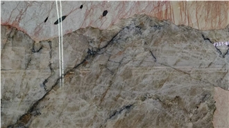 Pandora White Granite Slabs Polished Surface 20MM