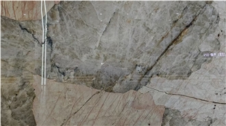 Pandora White Granite Slabs Polished Surface 20MM