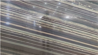 Silver Waved Marble Slabs For Bathroom Wall  Flooring Decor