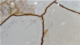 Stone Wood Quartzite Slabs For Feature Wall Living Room