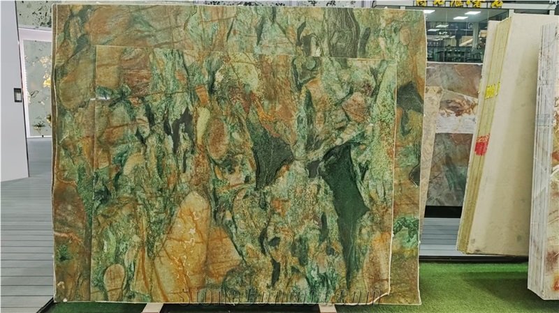 Verde Tropical Quartzite Slabs