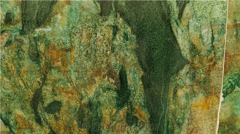 Verde Tropical Quartzite Slabs