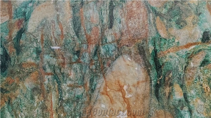Verde Tropical Quartzite Slabs