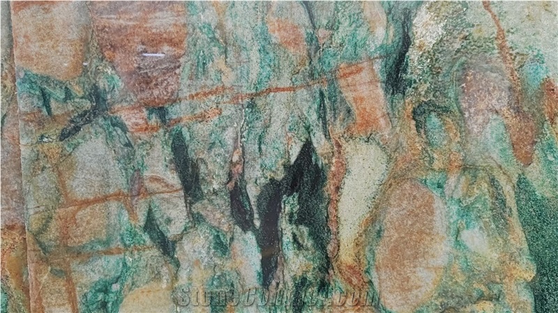 Verde Tropical Quartzite Slabs