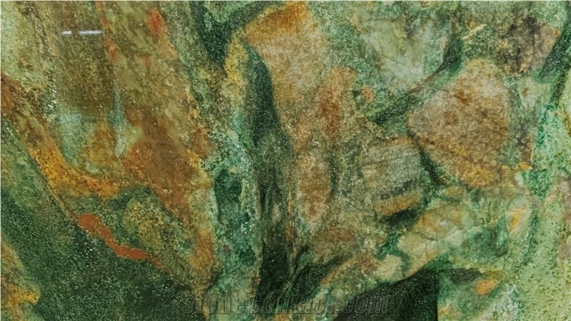 Verde Tropical Quartzite Slabs