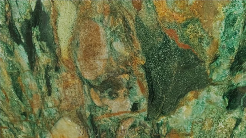Verde Tropical Quartzite Slabs