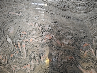 Water Cloudy Grey Marble Slabs For Flooring Decor