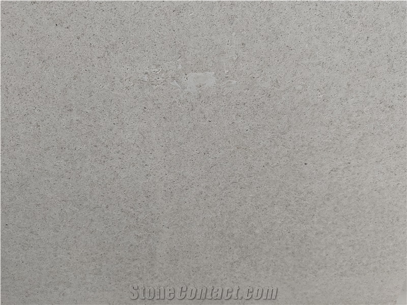 White Limestone Slabs Matte Surface 20Mm Thick