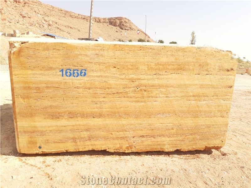 Yellow Travertine Blocks (T106)