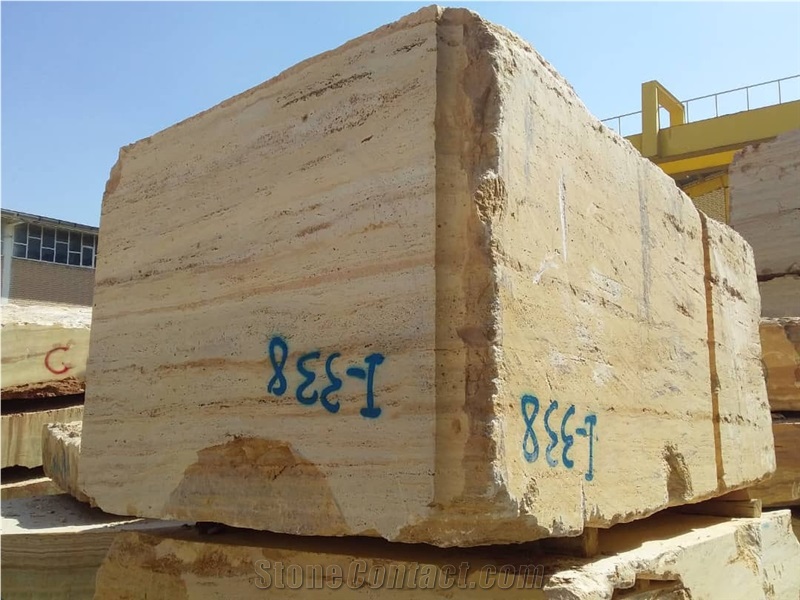 Yellow Travertine Blocks (T106)