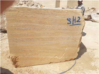 Yellow Travertine Blocks (T106)