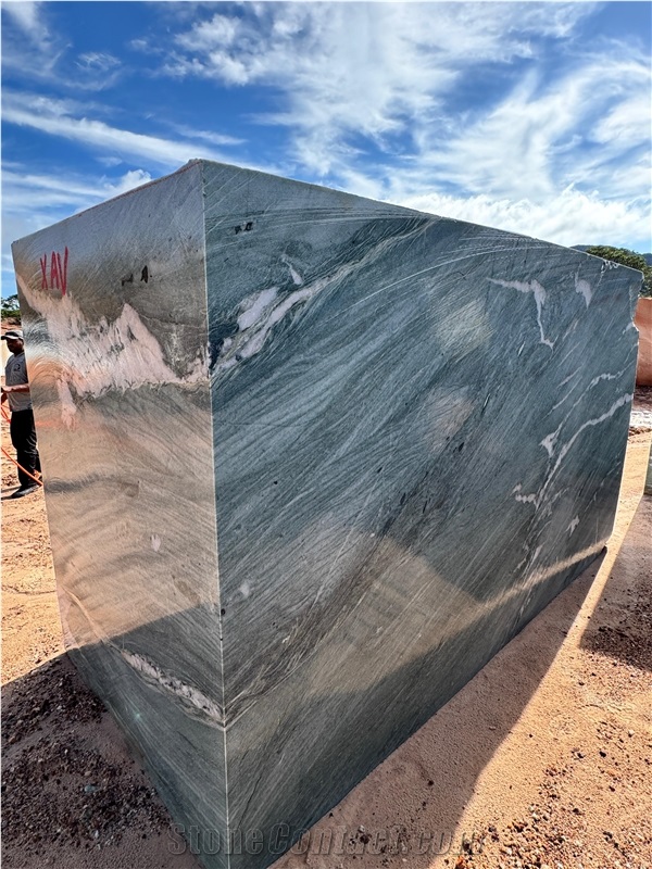 Verde Bonsai Green Quartzite Blocks