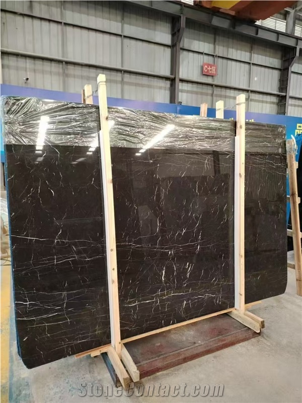 Black Gold Jade Marble Slabs