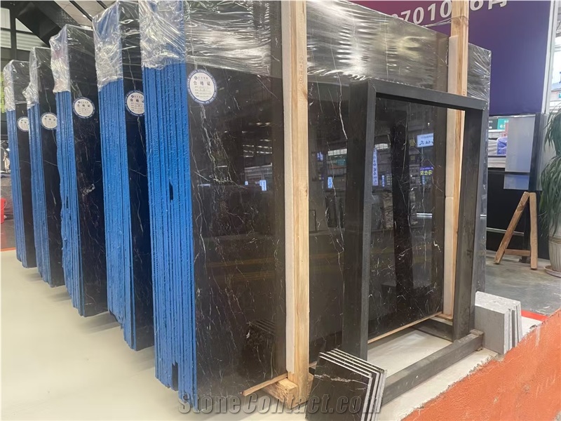 Black Gold Jade Marble Slabs