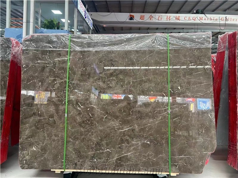 China Emperador Dark  Marble Slabs