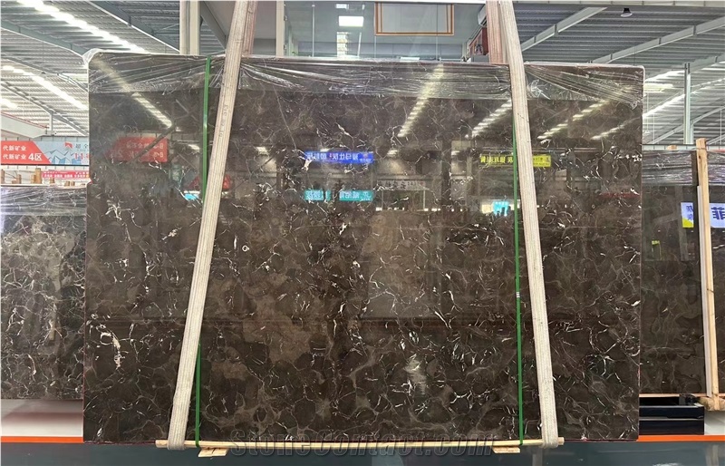China Emperador Dark  Marble Slabs