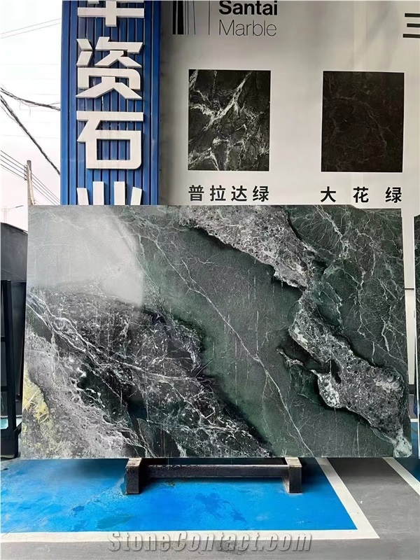 Dark Green Serpentine  Marble Slabs