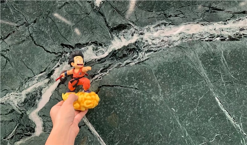 Dark Green Serpentine  Marble Slabs