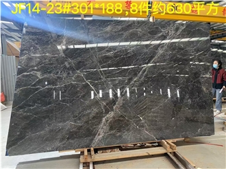 Hermes Grey Marble Slabs