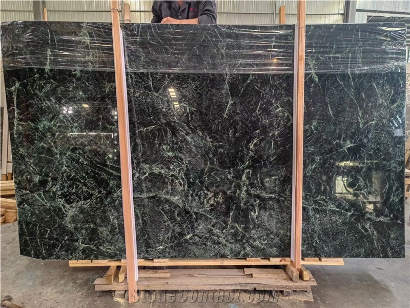 Prada Green Marble Slabs