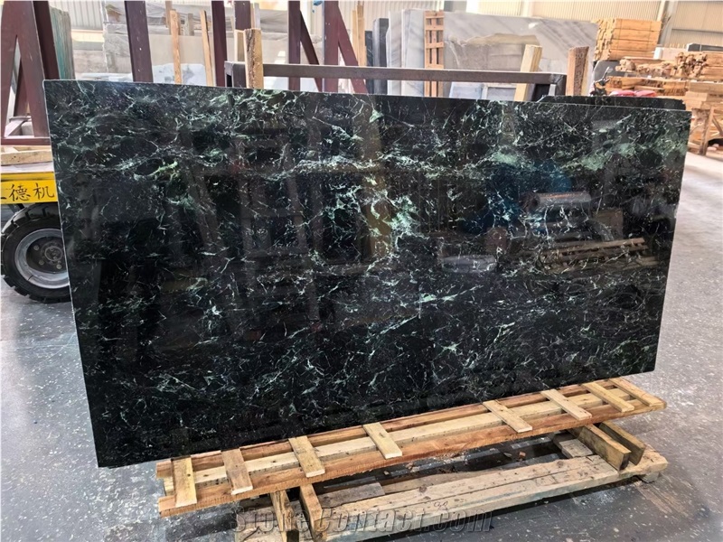 Prada Green Marble Slabs