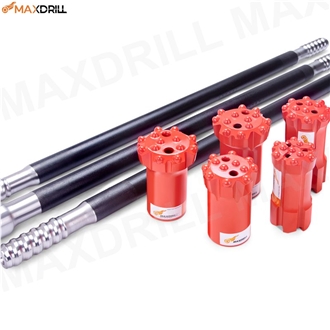 Maxdrill Rock Drill T45 12FT 3660Mm Speed Drill Rod