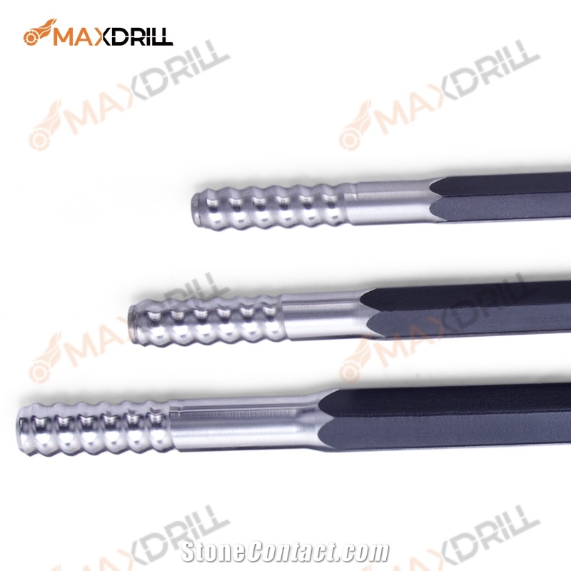 Maxdrill T38 H35 R32 Hexagonal Drifter Drill Rods