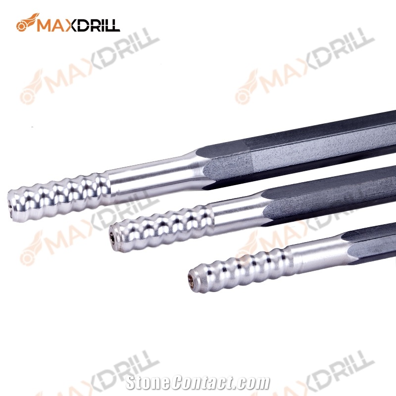 Maxdrill T38 H35 R32 Hexagonal Drifter Drill Rods