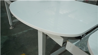 Customized Countertop Prefabricated Quartz Slabs Tops