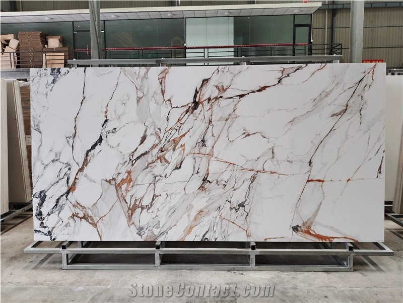Gilded Years 12Mm Sintered Stone Slabs Foshan Factory