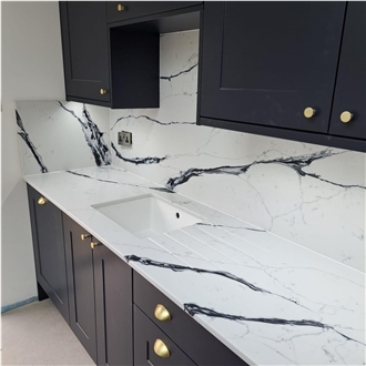 Prefabricated Tops Customized Countertop Quartz Slabs