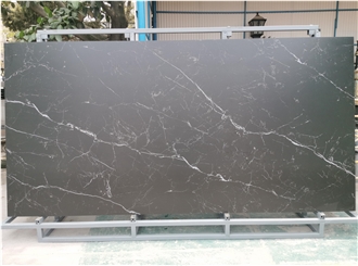 Sharon 12Mm Sintered Stone Slabs Foshan Factory Black