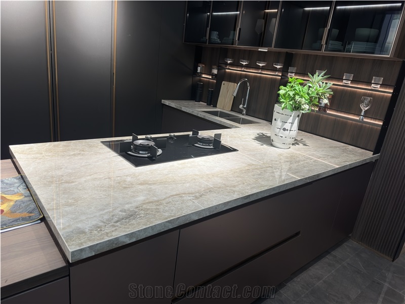 Taj Mahal Porcelain Slabs 2Cm