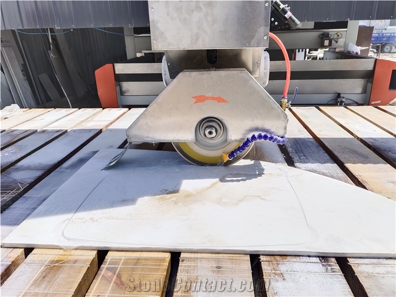 4+1 CNC Bridge Saw 4 Aixs Stone Marble Granite Bridge Cutting Machine