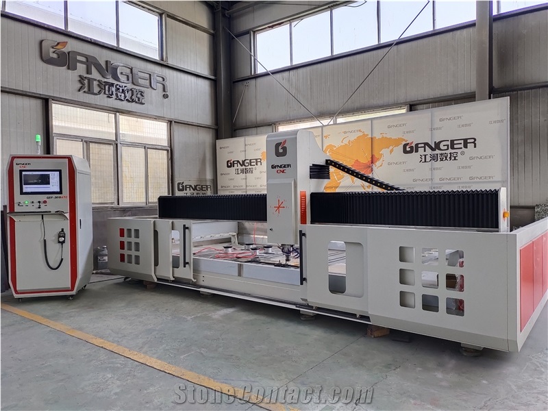 Artificial Quartz Stone Countertop Granite ATC CNC Machining Center
