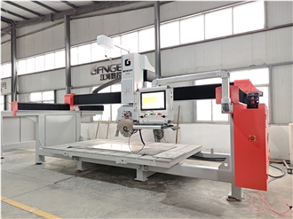 New Design 5 Axis Slabs Cutting Machine 5+1 ATC Bridge Sawing Machine