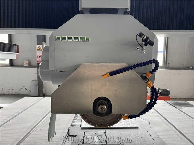 New Design 5 Axis Slabs Cutting Machine 5+1 ATC Bridge Sawing Machine